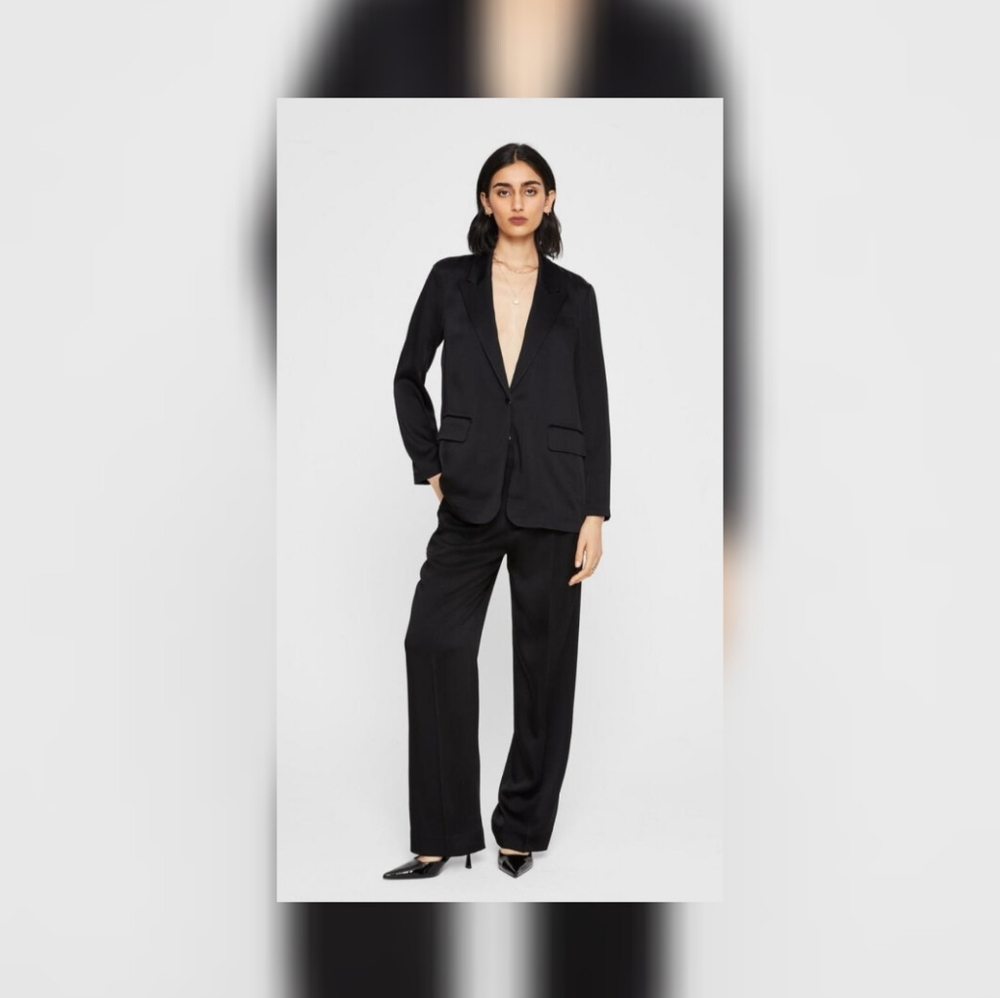 Club Monaco High-Rise Tuxedo Trouser NWT Size 6